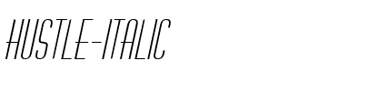 Hustle Italic.ttf