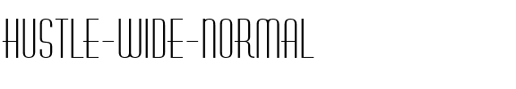 Hustle Wide Normal.ttf