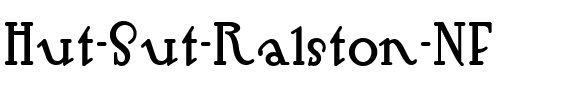 Hut Sut Ralston NF Regular.ttf