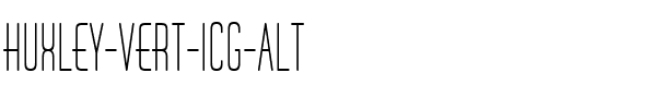 Huxley Vert ICG Alt.ttf
