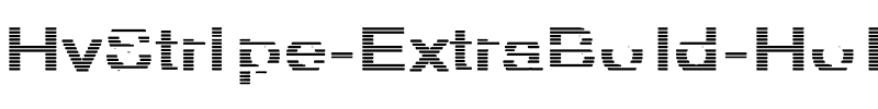 HvStripe-ExtraBold Hollow Regular.ttf
