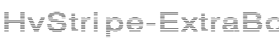 HvStripe-ExtraBold Regular.ttf