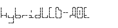HybridLCD AOE Regular.ttf