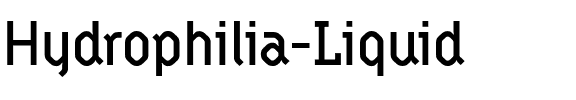 Hydrophilia Liquid.ttf