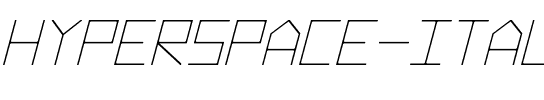 Hyperspace Italic.ttf