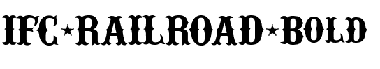 IFC RAILROAD Gras.ttf