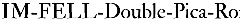 IM FELL Double Pica Regular.ttf