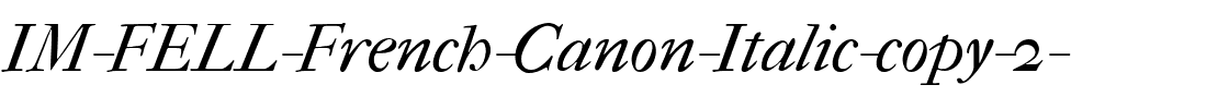 IM FELL French Canon Italic.ttf