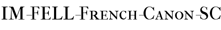 IM FELL French Canon SC Regular.ttf