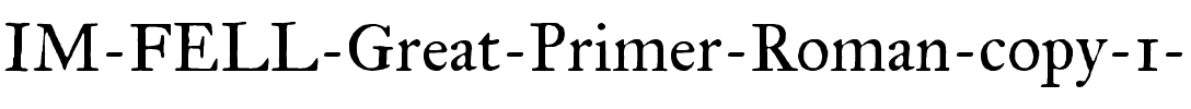 IM FELL Great Primer Regular.ttf