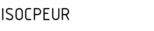 ISOCPEUR Regular.ttf