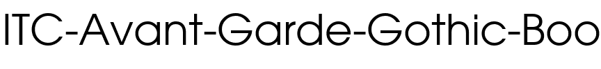 ITC Avant Garde Gothic Livret.ttf
