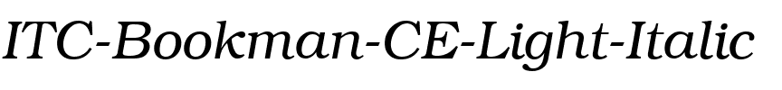 Bookman CE Italic.ttf