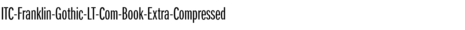 ITCFranklinGothic LT Com BkXCm Regular.ttf