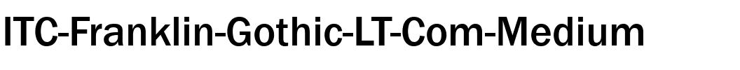 ITCFranklinGothic LT Com Md Regular.ttf
