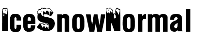 IceSnowNormal Medium.ttf