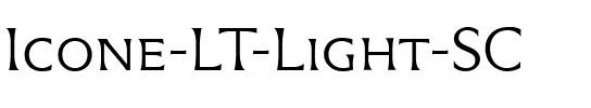 Icone LT LightSC Regular.ttf