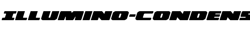 Illumino Condensed Italic Condensed Italic.ttf