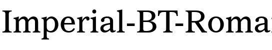 Imperial BT Roman.ttf