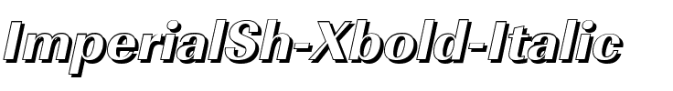 ImperialSh-Xbold Italic.ttf