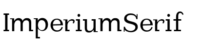 ImperiumSerif Regular.ttf