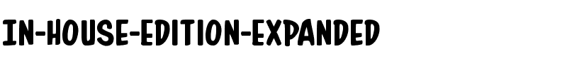 In-House Edition Expanded Expanded.ttf