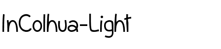 InColhua Light.ttf