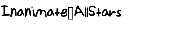 Inanimate_AllStars Medium.ttf