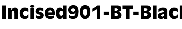 Incised901 BT Black.ttf