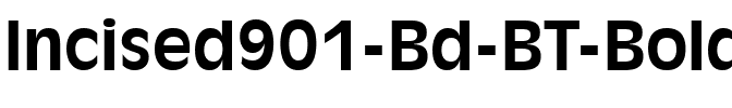Incised901 Bd BT Bold.ttf