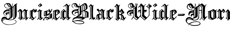 IncisedBlackWide Normal.ttf