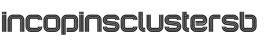 Incopins Clusters B Regular.ttf
