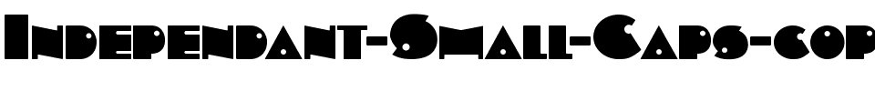 Independant - Small Caps Regular.ttf