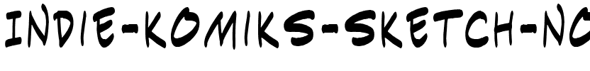 Indie Komiks Sketch Normal.ttf