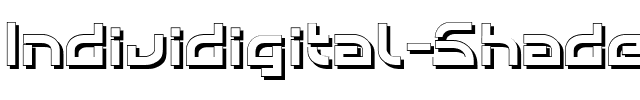 Individigital Shaded DemiBold.ttf
