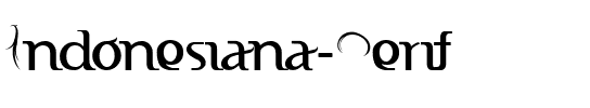 Indonesiana Serif Free ;) Normal.ttf