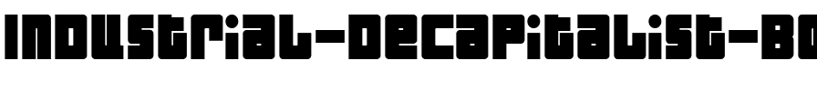 Industrial Decapitalist Bold.ttf