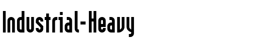 Industrial Heavy Regular.ttf
