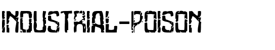 Industrial Poison Normal.ttf
