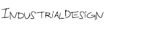 IndustrialDesign Regular.ttf