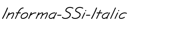 Informa SSi Italic.ttf