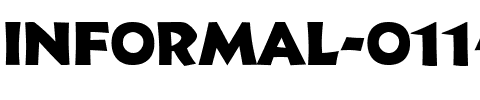 Informal011 BT Roman.ttf
