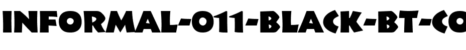 Informal011 Blk BT Black.ttf