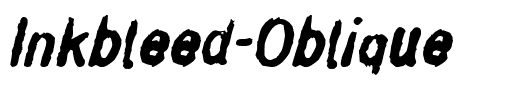 Inkbleed Oblique.ttf
