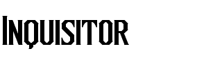 Inquisitor Normal.otf