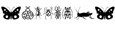 Insect Icons Normal.ttf