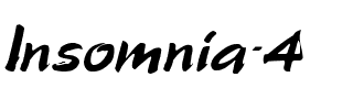 Insomnia 4 Italic.ttf