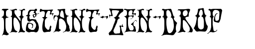 Instant Zen Drop Regular.ttf