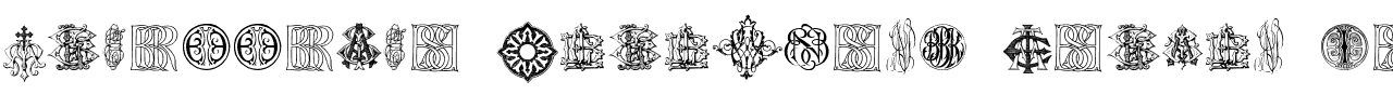 Intellecta Monograms Random Samples Ten  Regular.ttf
