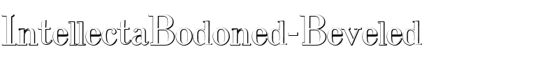 IntellectaBodoned Beveled Regular.ttf